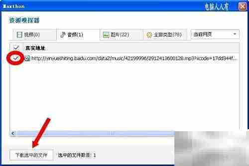 网络应用：资源嗅探器