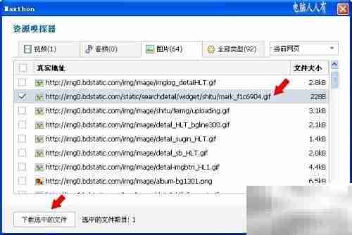 网络应用：资源嗅探器