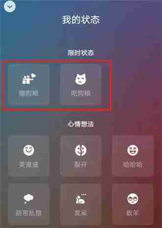 微信撒狗粮状态怎么设置 微信撒狗粮状态设置方法