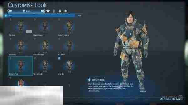 死亡搁浅2服装怎么获取 全服装图鉴收集攻略