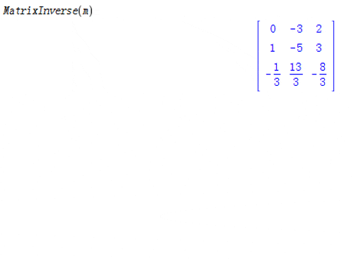 Maple计算方形矩阵实例解析