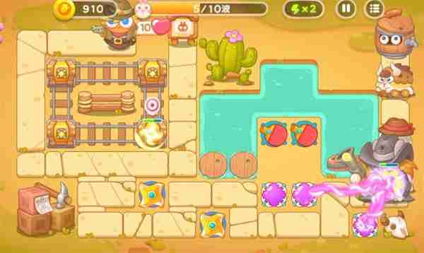 保卫萝卜4波仔很忙第20关怎么过-波仔很忙第二十关通关攻略