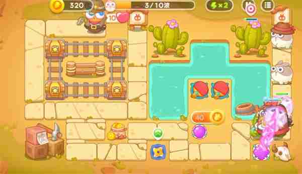 保卫萝卜4波仔很忙第20关怎么过-波仔很忙第二十关通关攻略