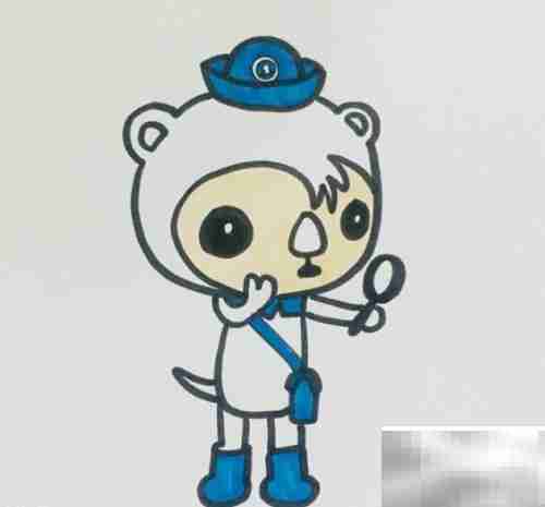 谢灵通绘画步骤详解