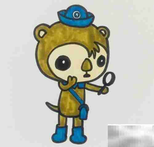 谢灵通绘画步骤详解