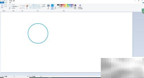 用Paint画奥运五环教程