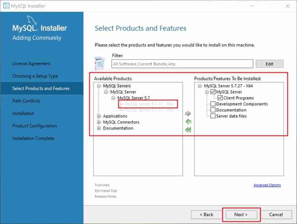 MySQL5.7 安装(win)