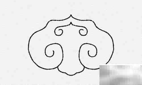 如意纹绘画步骤详解