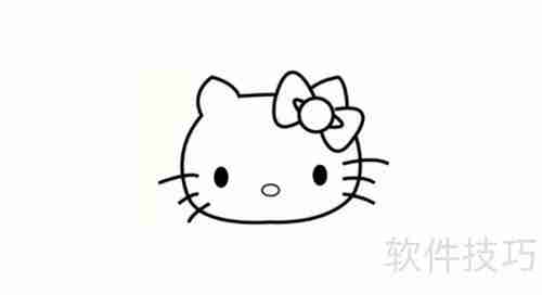 Hello Kitty简笔画轻松学