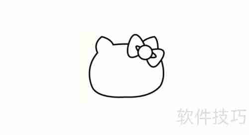 Hello Kitty简笔画轻松学