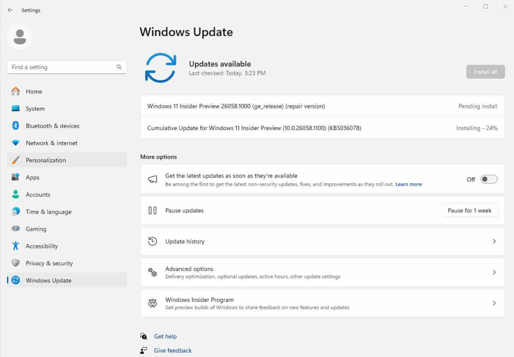 微软详解 “使用 Windows Update 修复问题”功能