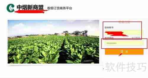 新商盟系统订烟教程