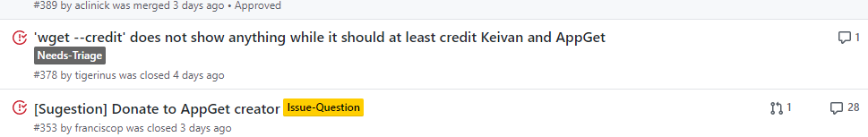 开源项目AppGet 作者：大厂“套取”了我的方案后把我扔到了一边