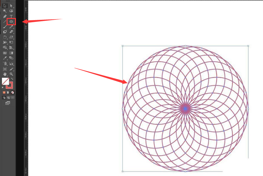 ai怎么制作海浪logo图标
