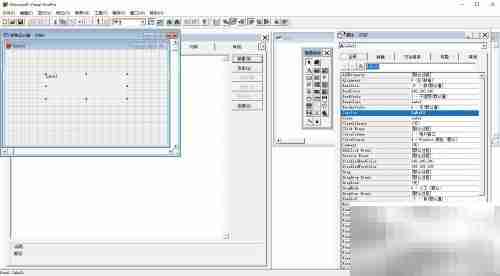 VF6.0标签控件文本显示