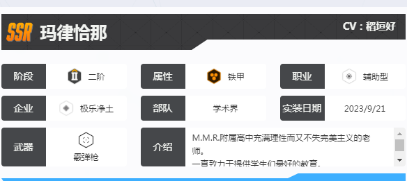 胜利女神新的希望玛律恰那怎么样  胜利女神新的希望玛律恰那介绍