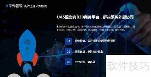 UAS系统:供应链管理软件解决方案