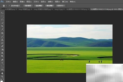 让天空更蓝的Photoshop调色技巧