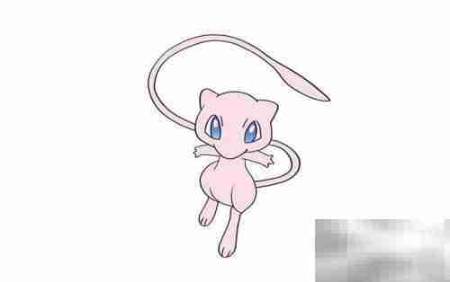 梦幻神奇宝贝绘画教程