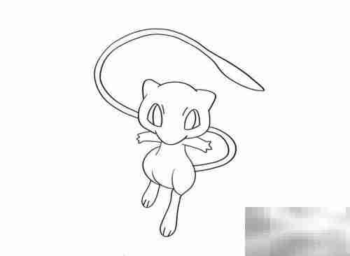 梦幻神奇宝贝绘画教程