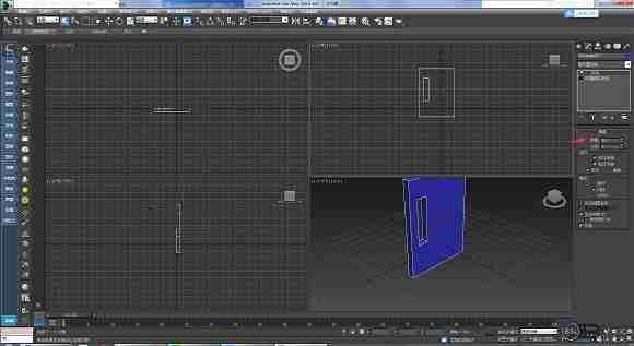 3dmax制作门的具体操作方法