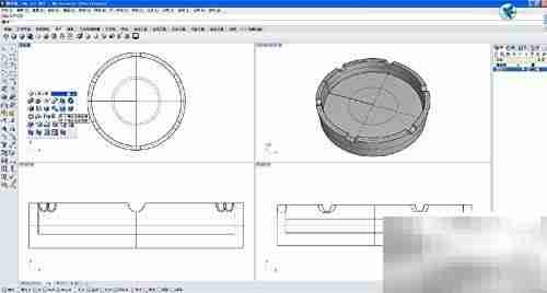 Rhino 5.0烟灰缸制作入门