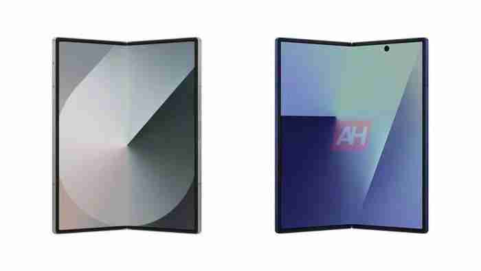 三星 Galaxy Z Fold7 渲染图曝光:取消屏下摄像头,主打轻薄设计