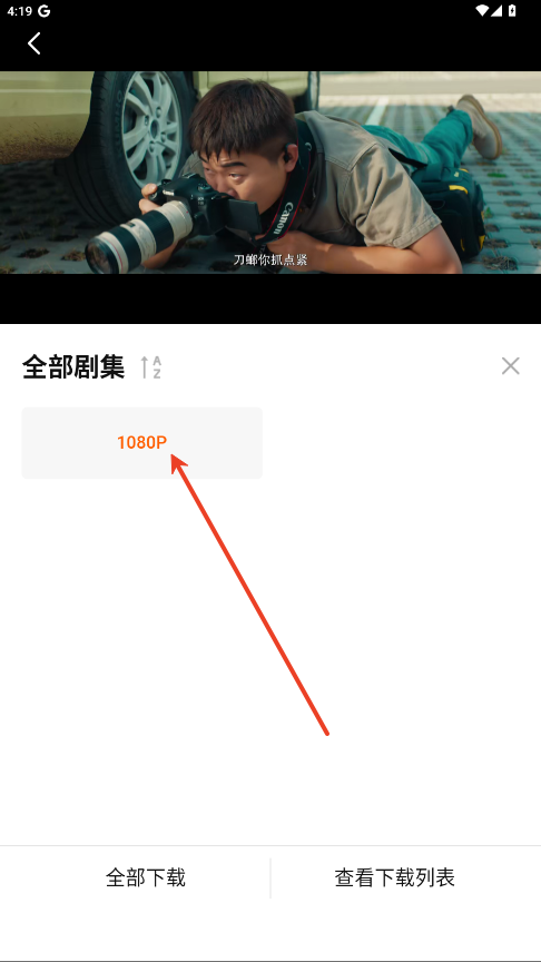 选择下载集数