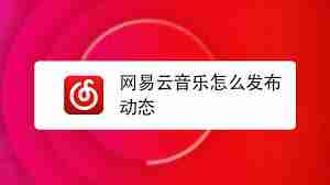 网易云音乐如何发表动态-网易云音乐怎样发布动态