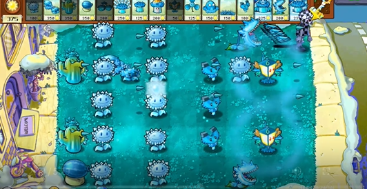 《植物大战僵尸杂交版》寒冰向日葵属性一览