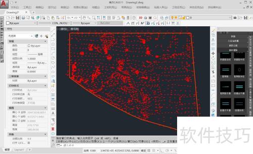 CASS方格网法计算土方量步骤详解