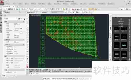 CASS中利用方格网法计算土方量的方法