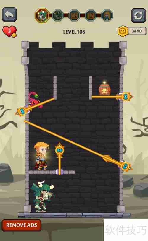 Tap Litter Fighter 106关通关技巧