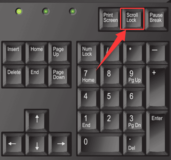 键盘上下左右键怎么解锁 一键恢复正常使用