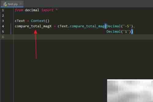 Python中Context类compare_total_mag用法