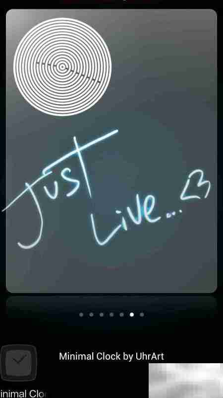 Minimal Clock：小巧桌面时钟插件