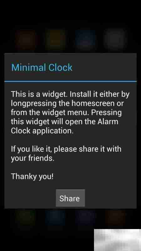 Minimal Clock：小巧桌面时钟插件