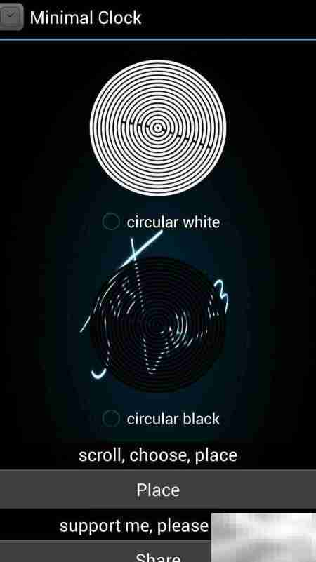 Minimal Clock：小巧桌面时钟插件