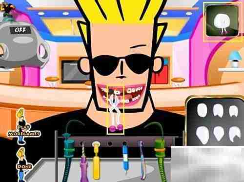 约翰尼看牙医通关攻略