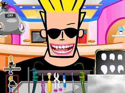 约翰尼看牙医通关攻略