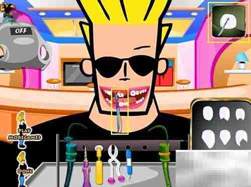 约翰尼看牙医通关攻略