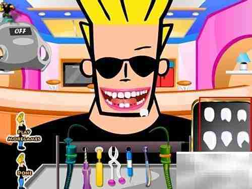 约翰尼看牙医通关攻略