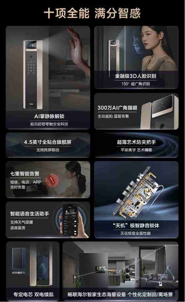 安全，只是它的起点！深度体验海尔金吾卫S900智慧门锁