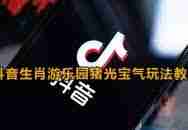 抖音如何玩生肖游乐园猪光宝气