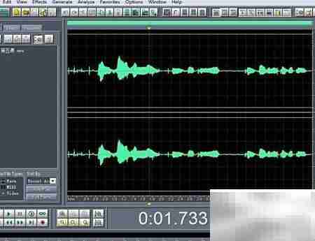Cool Edit Pro声音快进滤镜教程