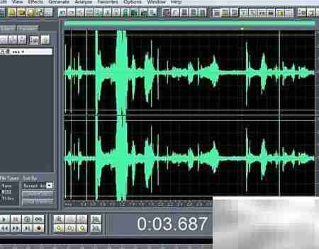 Cool Edit Pro声音快进滤镜教程