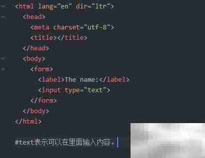 HTML中表单的使用方法