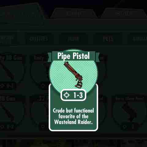 辐射避难所武器普通武器图鉴