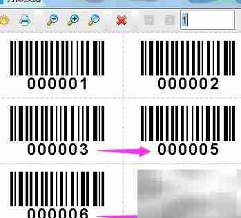 可变数据打印跳号条码