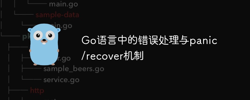 Go语言中的错误处理与panic/recover机制